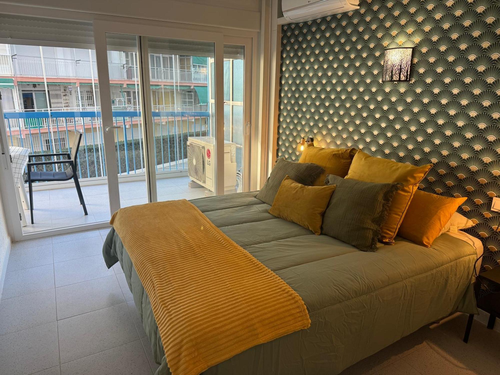 Apartamento Muchavista Primera Linea De Playa By El Conserje Кампелло Экстерьер фото